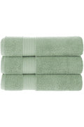 Olachika Home Luxury Bath Towel Set 100% Premium Quality Cotton 3-piece Bath Towel 70X140CM Iceberg Green