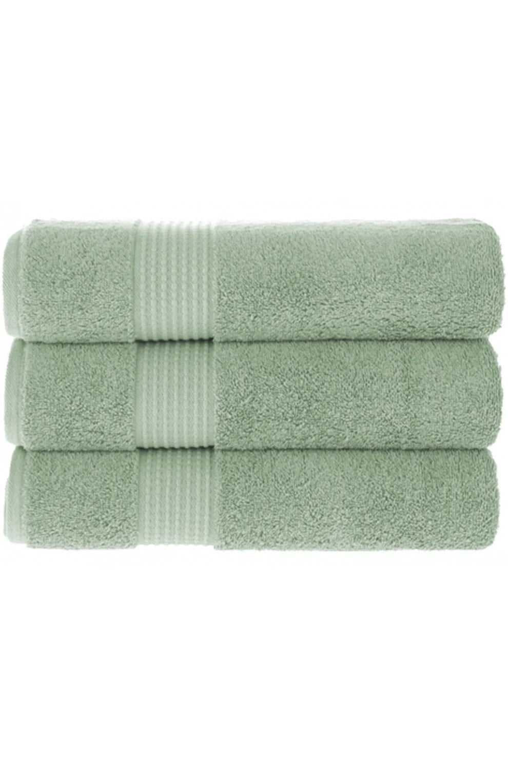 Olachika Home Luxury Bath Towel Set 100% Premium Quality Cotton 3-piece Bath Towel 70X140CM Iceberg Green