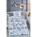 Olachika Home Baby Shower Printed 100% Cotton Silicone Fiber Baby Quilt+Pillow