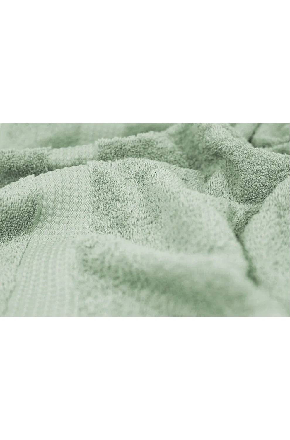 Olachika Home 100% Premium Quality Cotton 6-piece hand towels 50X100cm Iceberg Green