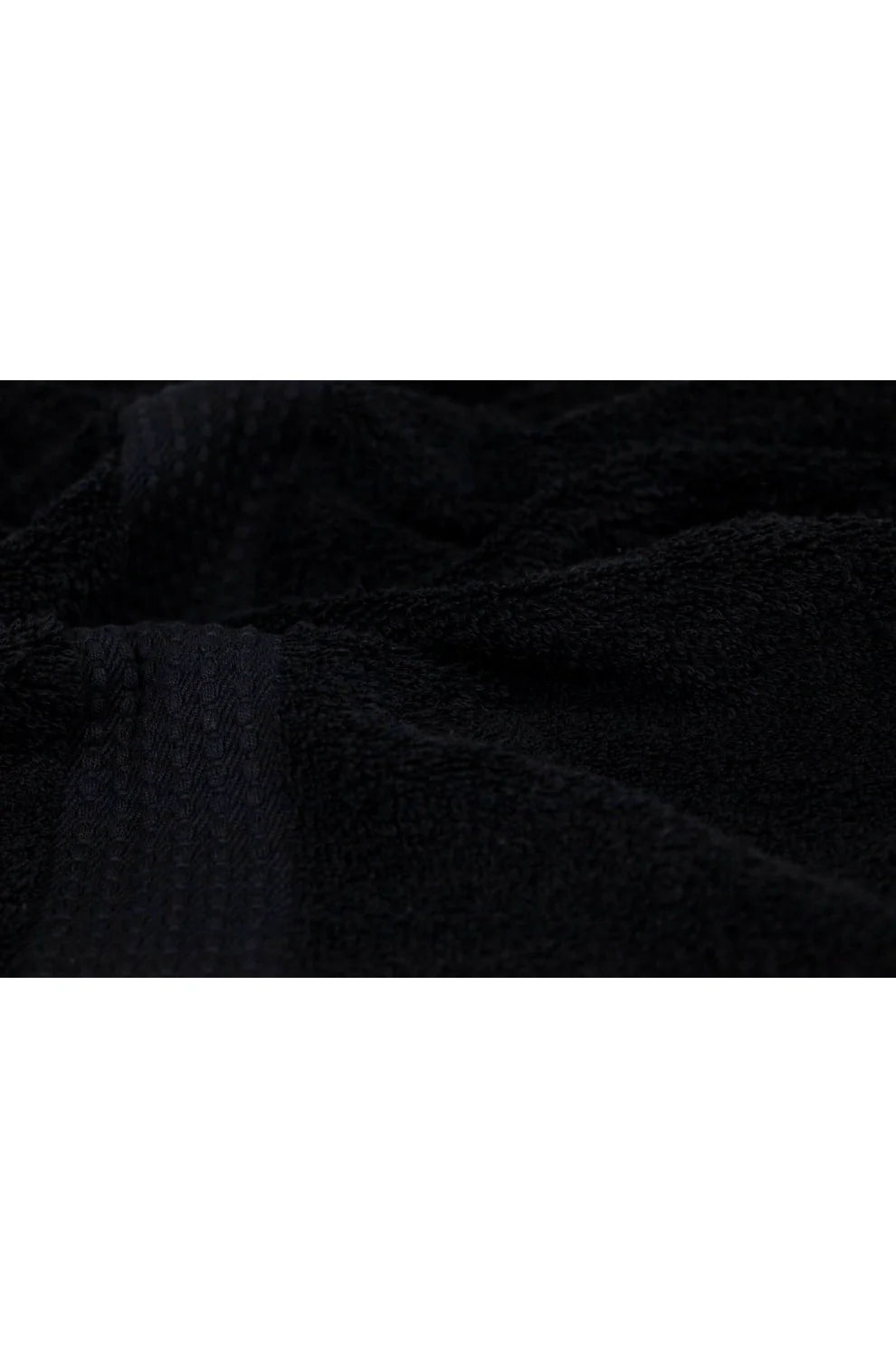 Olachika Home Luxury Bath Towel set 100% Premium Quality Cotton 2-piece Bath Towels Black 70X140cm and 4-piece Hand Towels 50X100cm