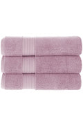 Olachika Home Luxury Bath Towel Set 100% Premium Quality Cotton 3-piece Bath Towel 70X140CM Old Rose