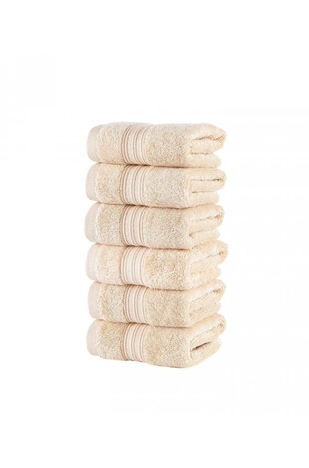 Olachika Home 100% Premium Quality Cotton 30X50CM Green set of 6 Kitchen Towels