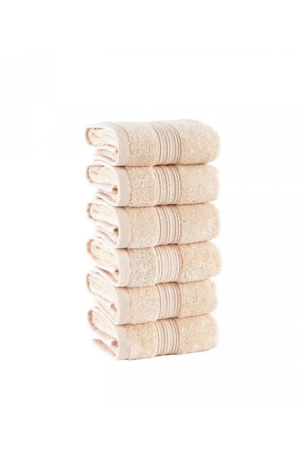 Olachika Home 100% Premium Quality Cotton 30X50CM Green set of 6 Kitchen Towels
