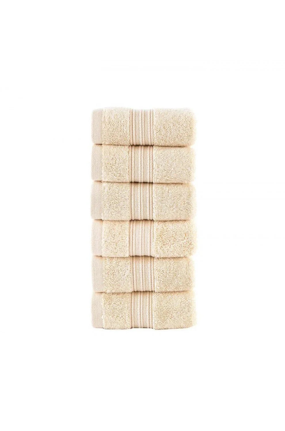 Olachika Home 100% Premium Quality Cotton 30X50CM Green set of 6 Kitchen Towels