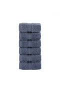 Olachika Home 100% Premium Quality Cotton 30X50CM Blue set of 6 Kitchen Towels