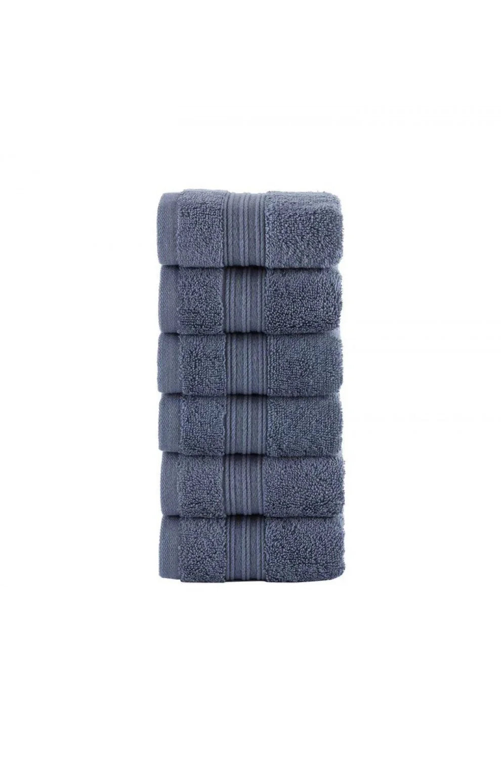 Olachika Home 100% Premium Quality Cotton 30X50CM Blue set of 6 Kitchen Towels